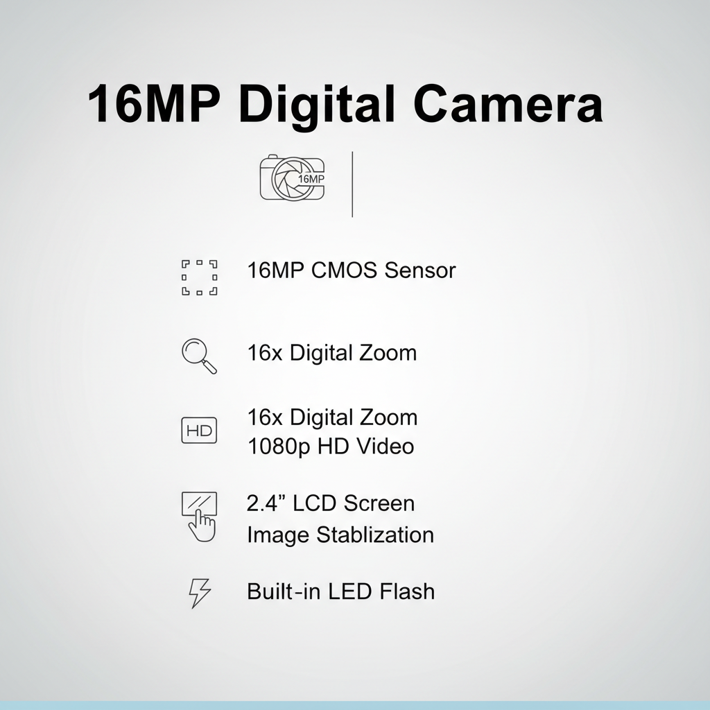 16MP Camera Features