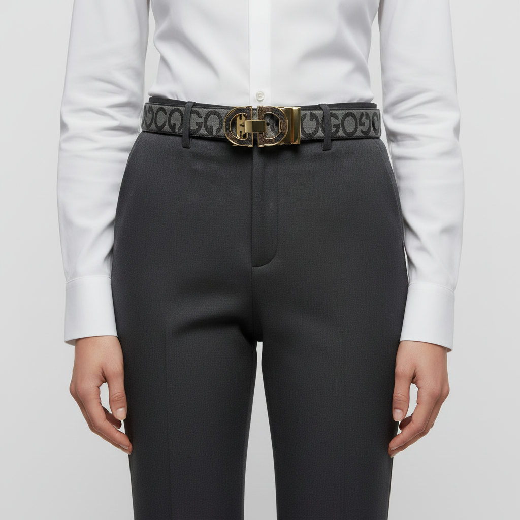Belt – Gold Buckle Model