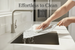 Easy cleaning demonstration
