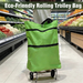 Eco-Friendly Rolling Trolley Bag with Title