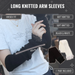 Long Knitted Arm Gloves – Info Image v2