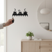 Person Using Metal Key Holder