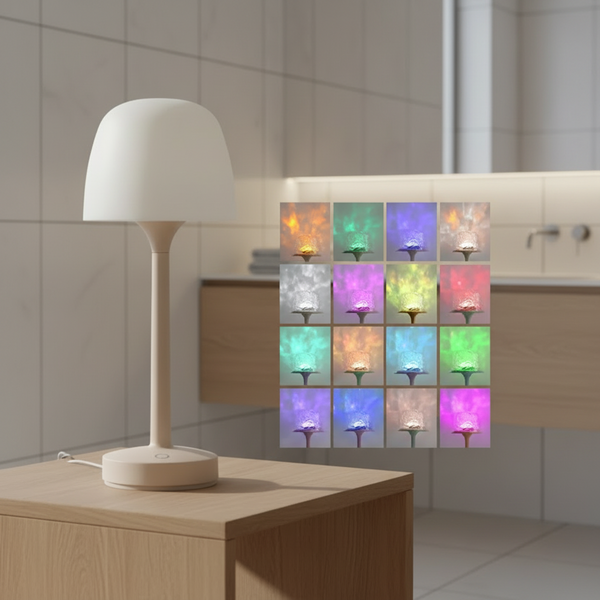 Water Wave Projection Lamp – 16 Colour Grid
